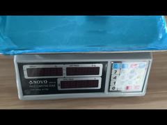 Escala de pesagem digital 30x30cm com interface RS232 e bateria de 4V